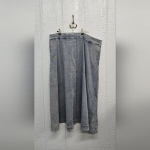 NWT 3X Polagram Denim Skirt